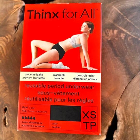 New in package Thinx period underwear super sz x small - Picture 1 of 4